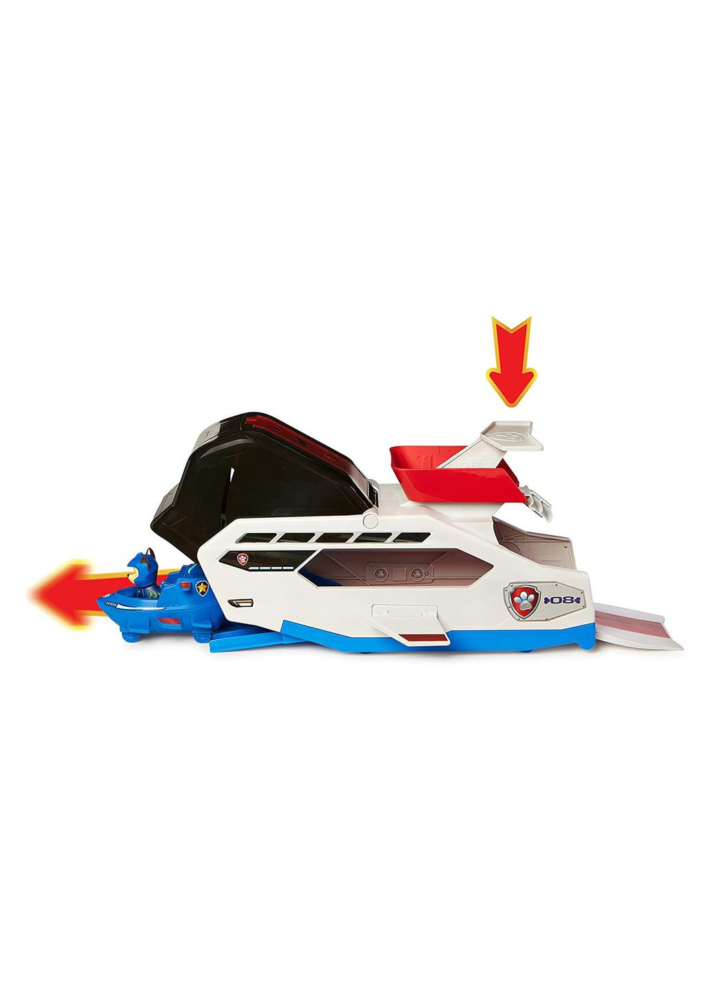 Щенячий патруль Аква пупс Кит патрулевоз Морський катер Paw Patrol Aqua Pups Whale Patroller Spin Master (365251717)