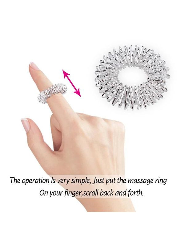 Масажер для пальців колір Срібло Eło China (323158460)