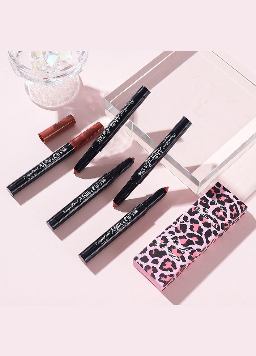 Набір матових помад олівець для губ Matte Lipstick Pen A 3 шт Dragon Ranee (314933537)