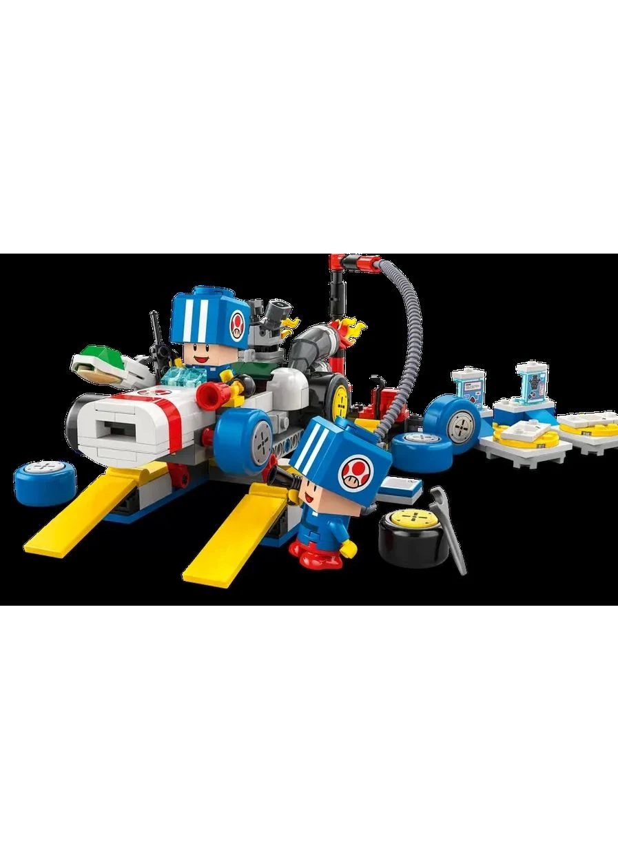 Конструктор Super Mario Mario Kart – Toad's Garage (72035) Lego (362281393)