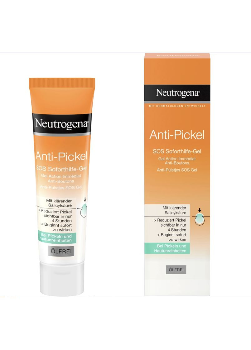 Антибактеріальний гель проти прищів Anti Pickel Gel SOS Soforthilfe, 15 ml Neutrogena (366569383)