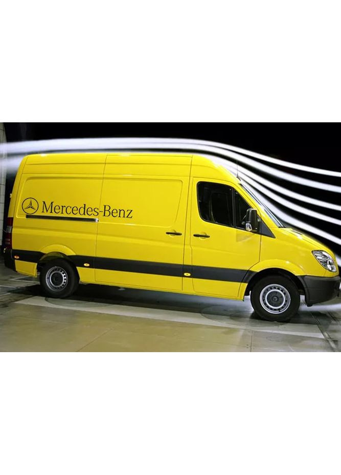 Наклейка на авто 3D TUNING STUDIO Мерседес Бенц 1900х284х0.070м No Brand (362499636)