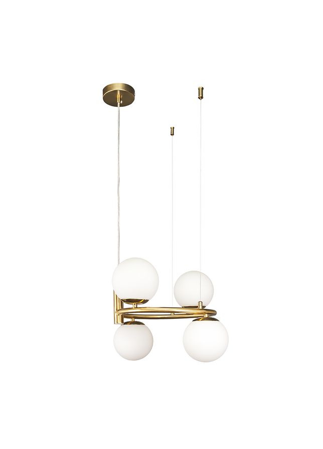 Люстра 7521011-4 BRZ+WH (LVS5134) Levistella (370254090)