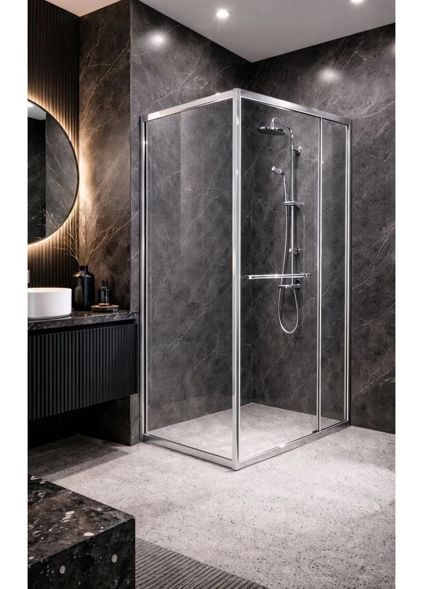 Душова кабіна Dakota chrome 90х90х190 мм без піддона ( А0061288 ) Insana (396550474)