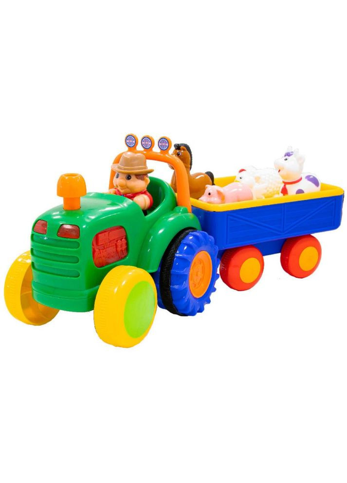 Ігровий набір Трактор з трейлером () KIDDI SMART 063180 (331860545)