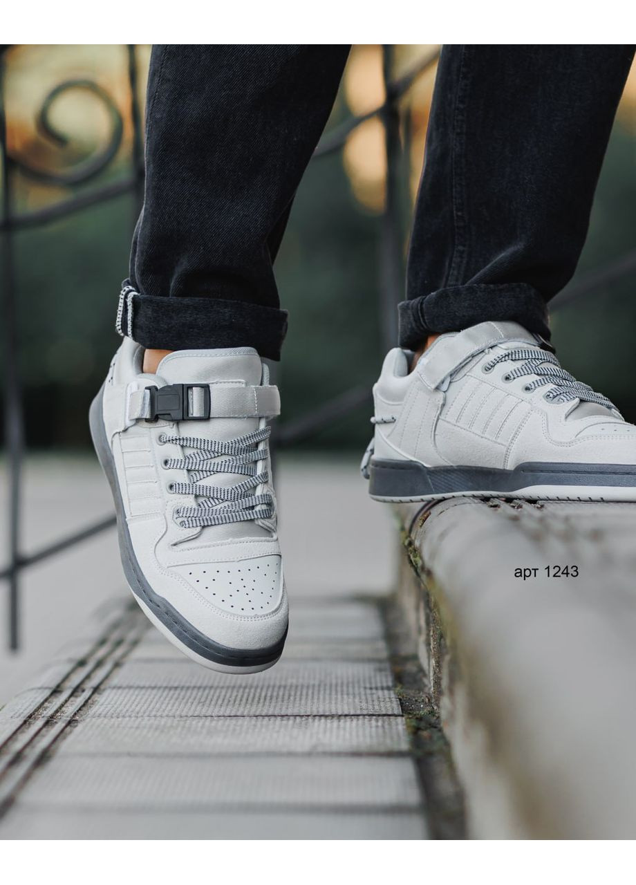 Светло-серые кроссовки step city grey No Brand