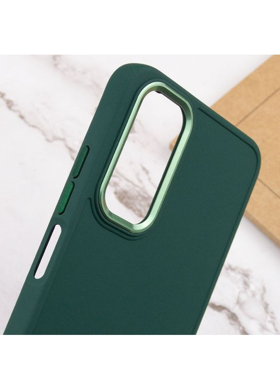 Чехол TPU Bonbon Metal Style для Samsung Galaxy A14 4G/5G Army green No Brand (359476346)