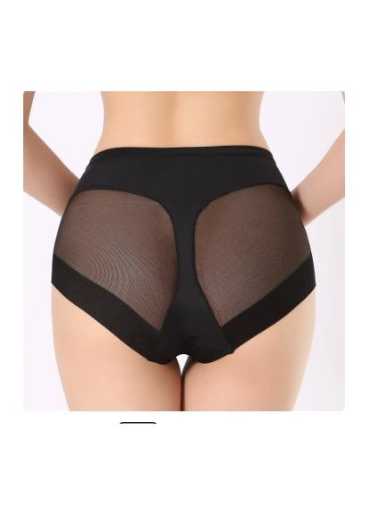 Труси безшовні стягувальні чорні, коригувальні білизна No Brand (360897489)