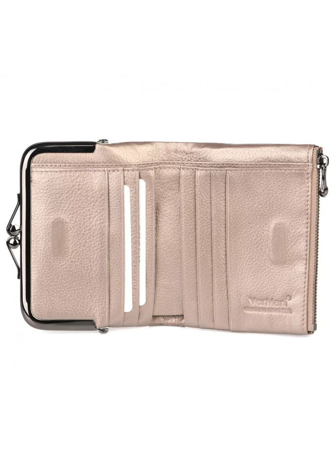 Жіночий гаманець з поцілуночком VERMARI 9930-1806 з Натуральної шкіри No Brand (328600224)