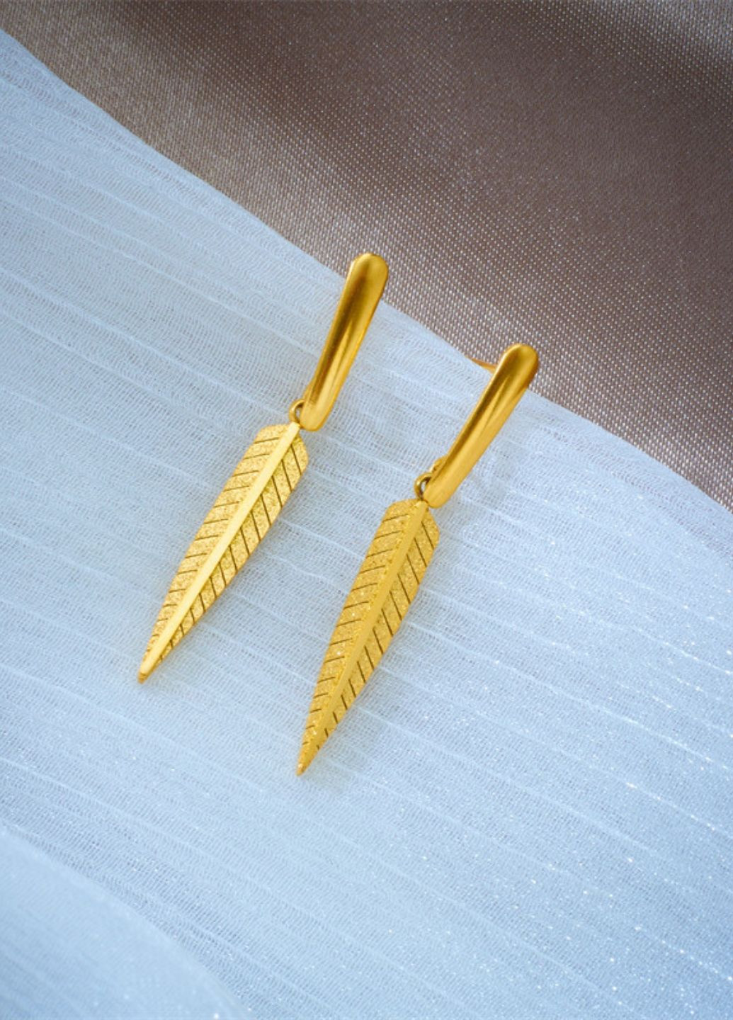 Женские серьги Золотая Перинка (156301) - Macarena (315016587)