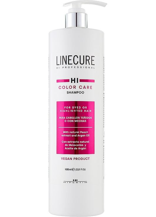 Шампунь для фарбованого волосся Linecure Vegan Color Care Shampoo 300ml (1054358-71385) Hipertin (368612267)