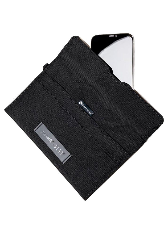 Сумка через плече Silent Pocket Faraday Sleeve Black (83102100) Pacsafe (328201016)