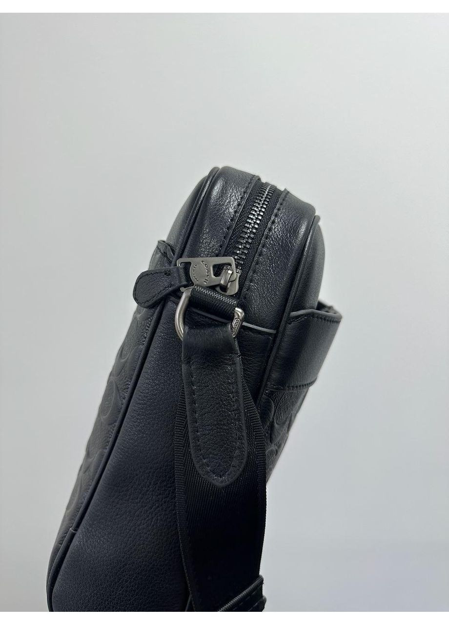 Мужская сумка Charles Camera Crossbody Messenger Bag Textured Black No Brand (355343202)