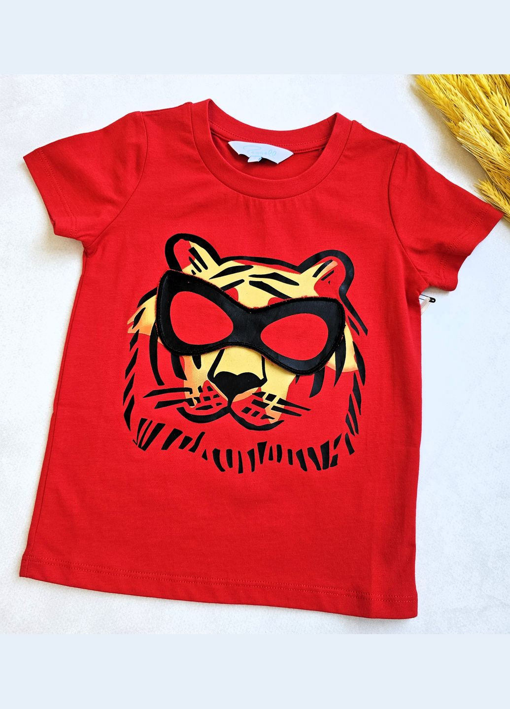 Червона літня дитяча футболка Lupilu Футболка