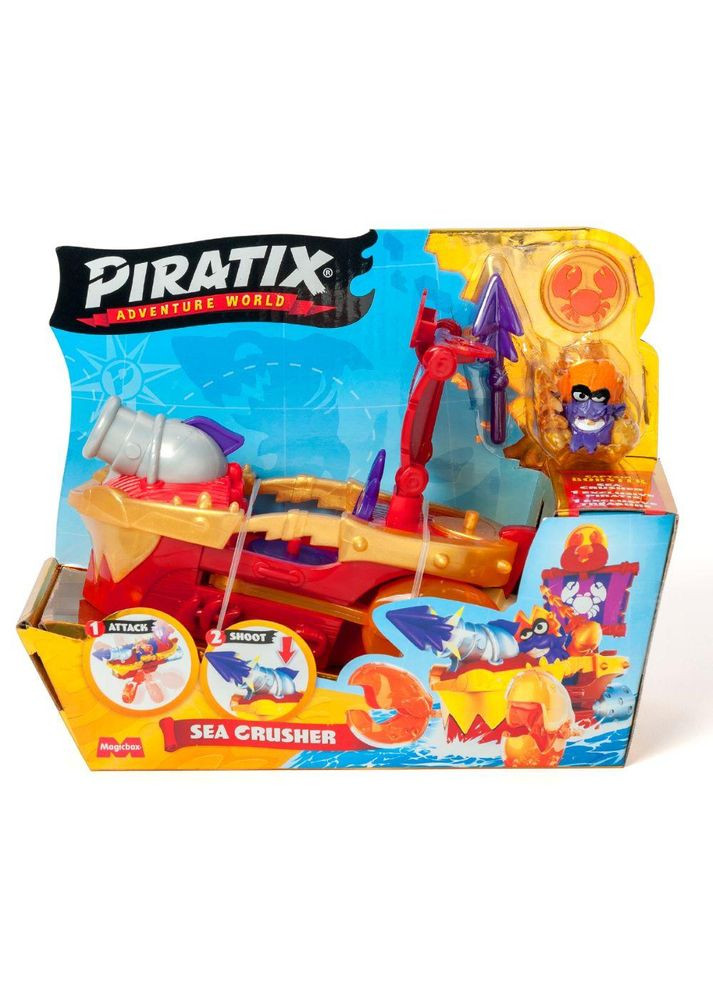 Игровой набор PIRATIX S - Пиратский корабль Морской Громовик (PPXSP114IN20) No Brand (368029484)