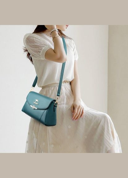 Сумка жіноча крос-боді Dreo Turquoise Italian Bags (291120049)