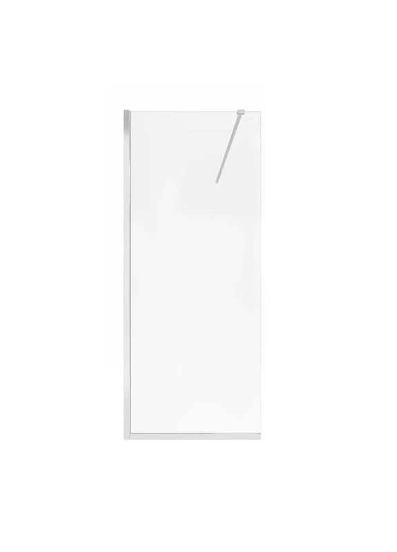 Душевая перегородка Walk-In Standard CRM209.C8 90х200 см, стекло Clear 8 мм, покрытие CalcLess Qtap (397564795)