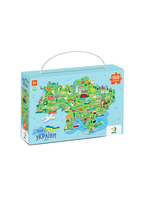Пазл Карта Украины (300267) Dodo (367057803)