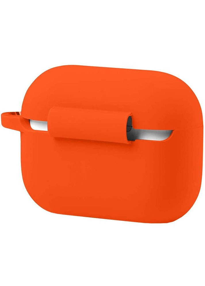 Чохол для навушників 1 Помаранчевий, Із Карабіном No Brand Airpods Pro (326803406)