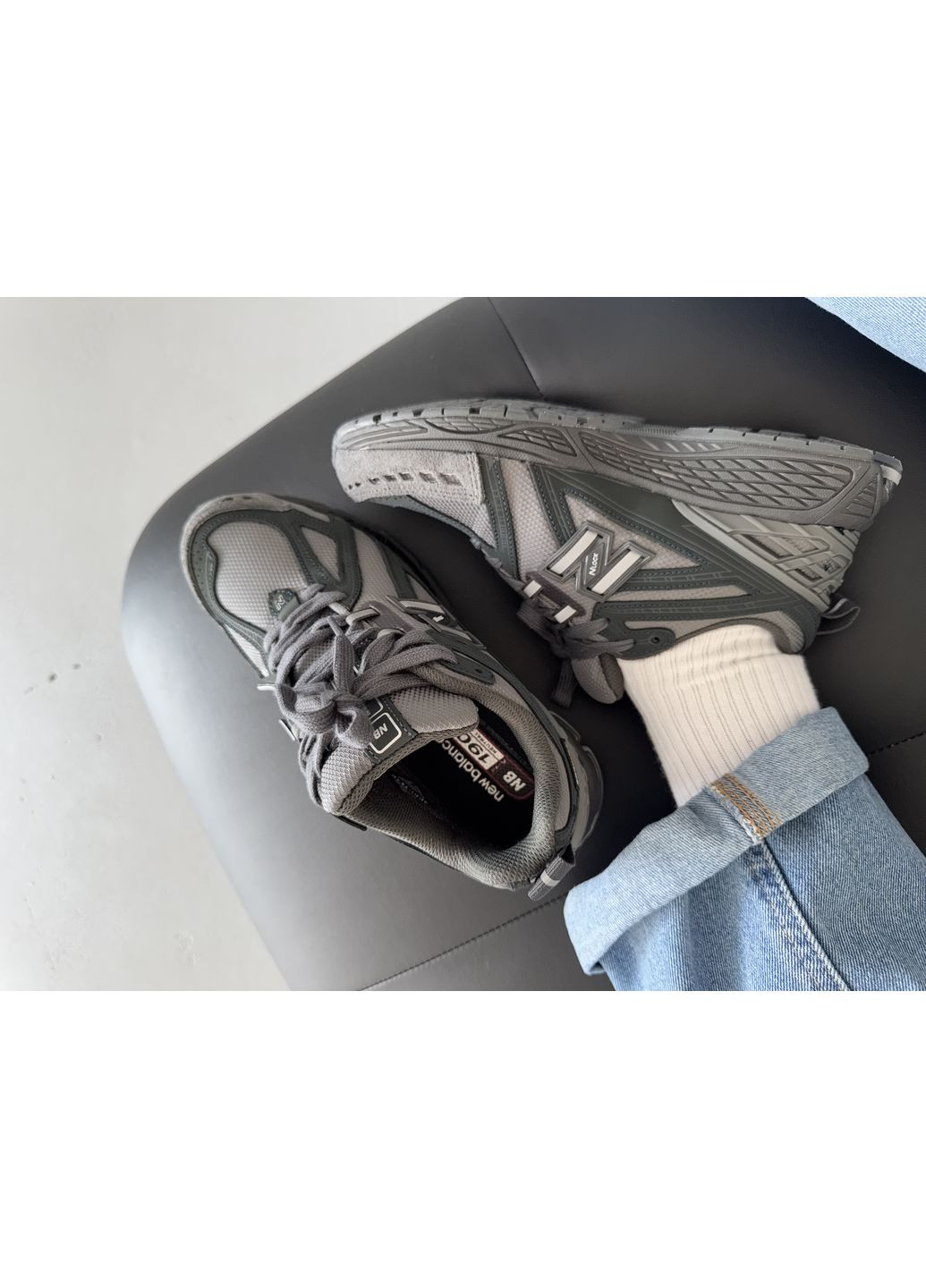 Сірі Осінні кросівки чоловічі і жіночі new balance 1906r cordura omni - tech grey black | нью беланс 1906r сірі No Brand