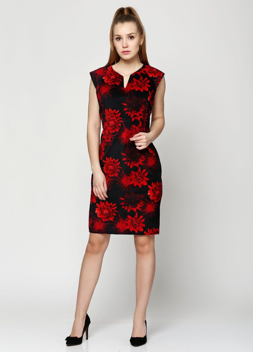 Красное повседневный платье красный Axel