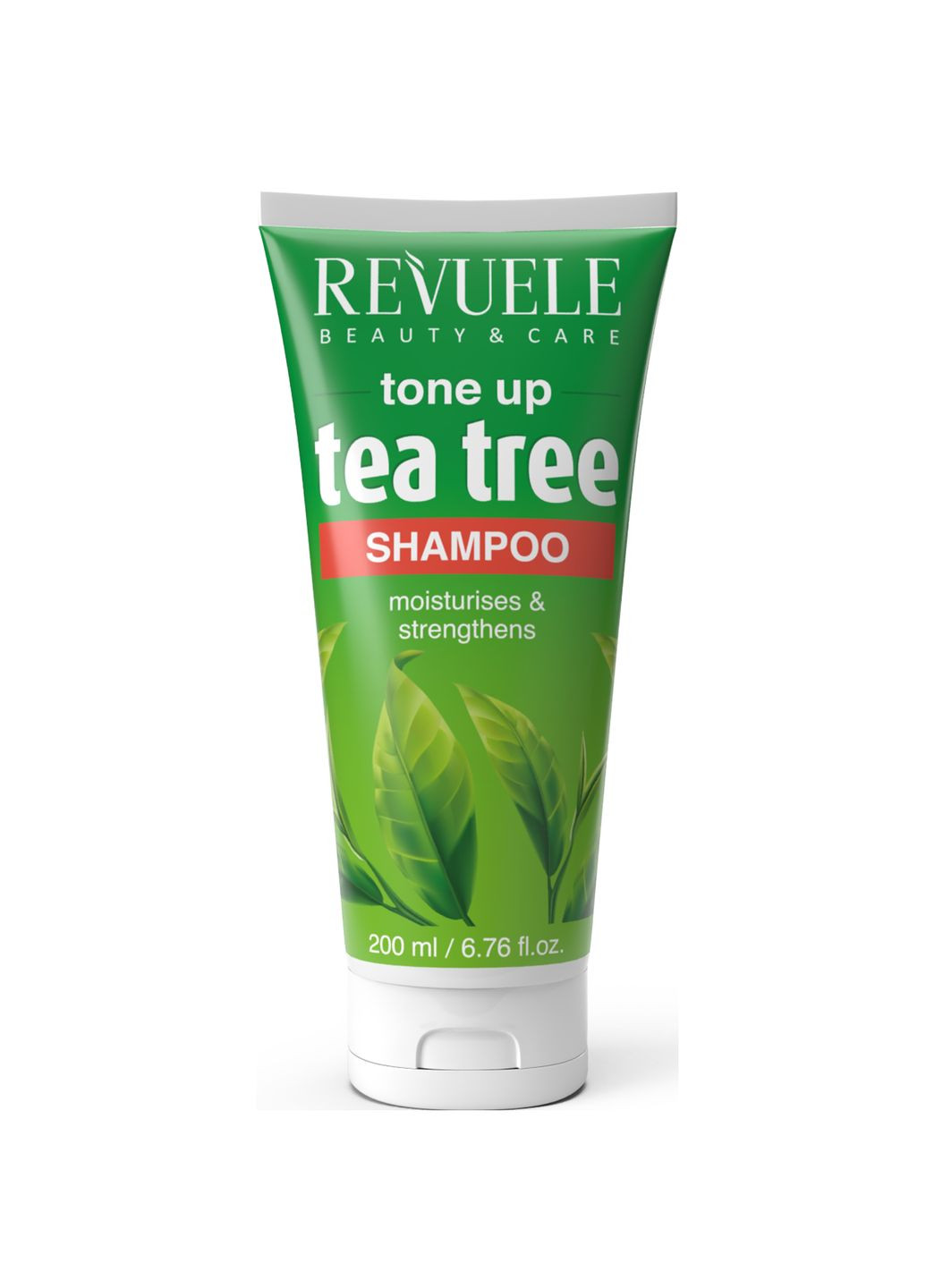 Шампунь TEA TREE тонізуючий з екстрактом чайного дерева 200 мл REVUELE Шампунь (318679113)