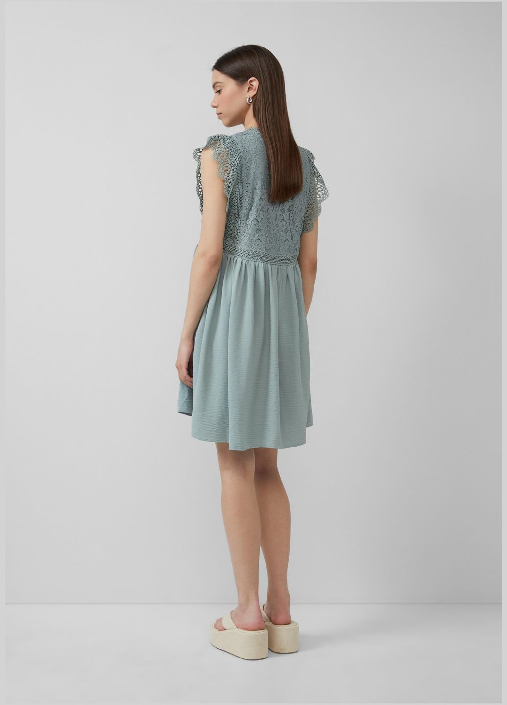 Зелена сукня S.Oliver однотонна