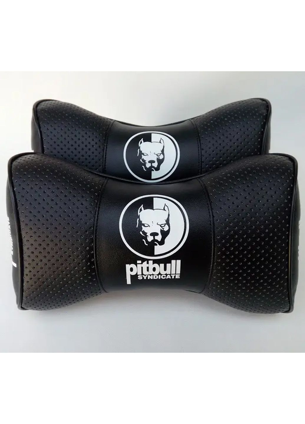 Подушка подголовник PITBULL SYNDICATE черный 2шт No Brand (360900855)