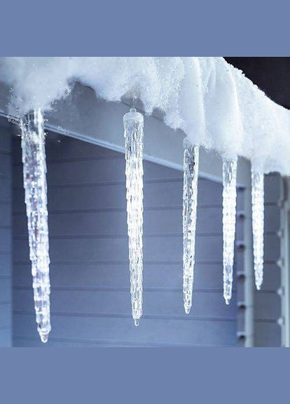 Гирлянда светодиодная наружная "Сорульки" 8шт 42см белая Home (307426140)