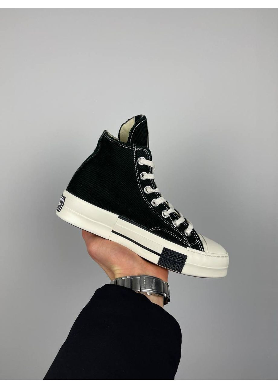 КЕДИ ЖІНОЧІ CONVERSE DRKSTAR X RICK OWENS КОНВЕРС No Brand чорні демісезони (367170516)