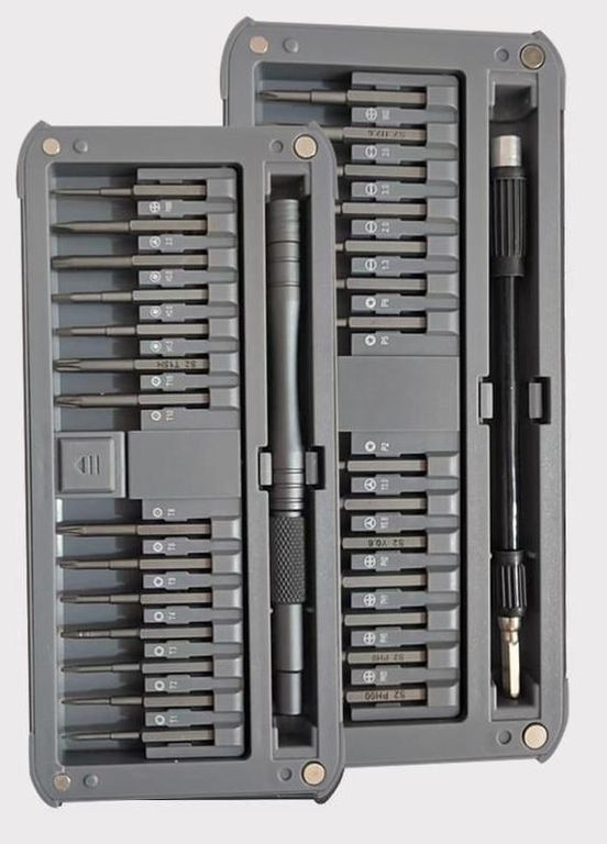 Набір прецизійних викруток 30 в 1 для ремонту телефонів, ноутбуків та дрібної техніки S2 сталь ( ) Philips (317188874)