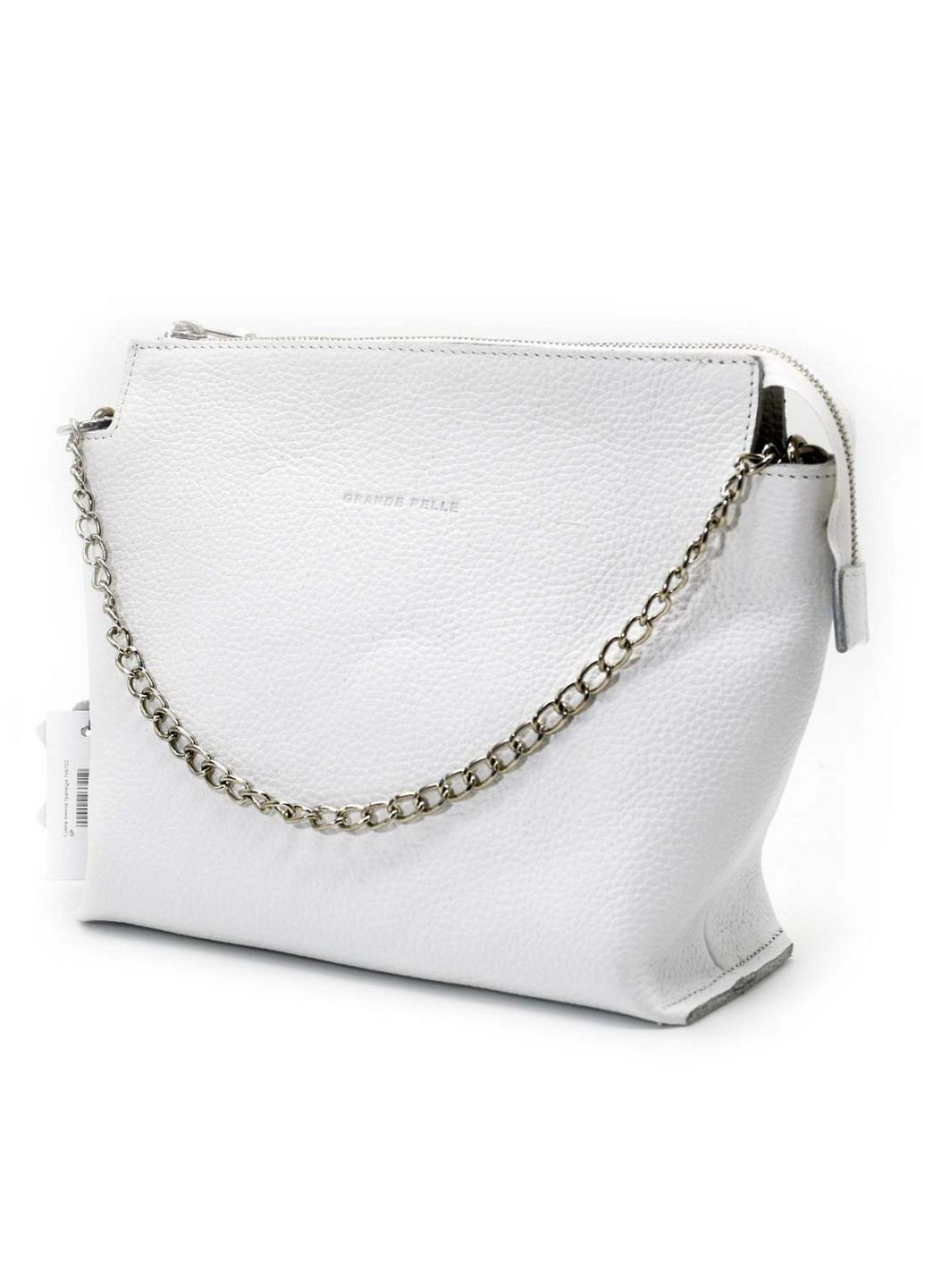 Жіноча шкіряна сумка крос-боді 23х25.5х9 см Grande Pelle (315870001)