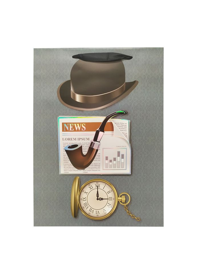 Подарунковий пакет "Джентельмен" 2379L, 40 х 30 х 0,1 Вид 3 BMW (307826826)