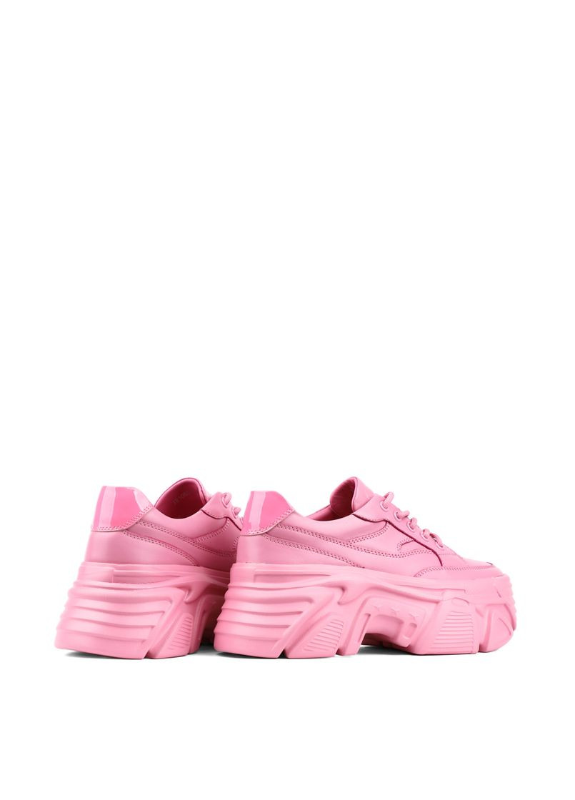 Рожеві всесезонні жіночі кросівки jr1083-1 рожевий шкіра MIRATON