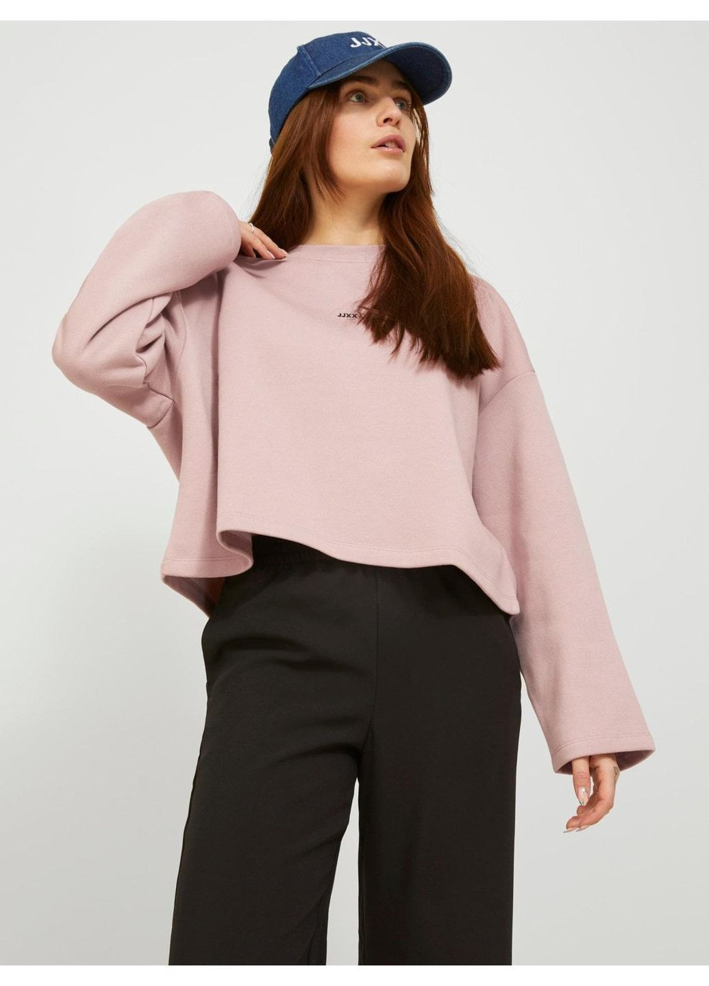 Світло-рожевий світшот фліс,блідо-рожевий,jjxx Jack & Jones (315590328)