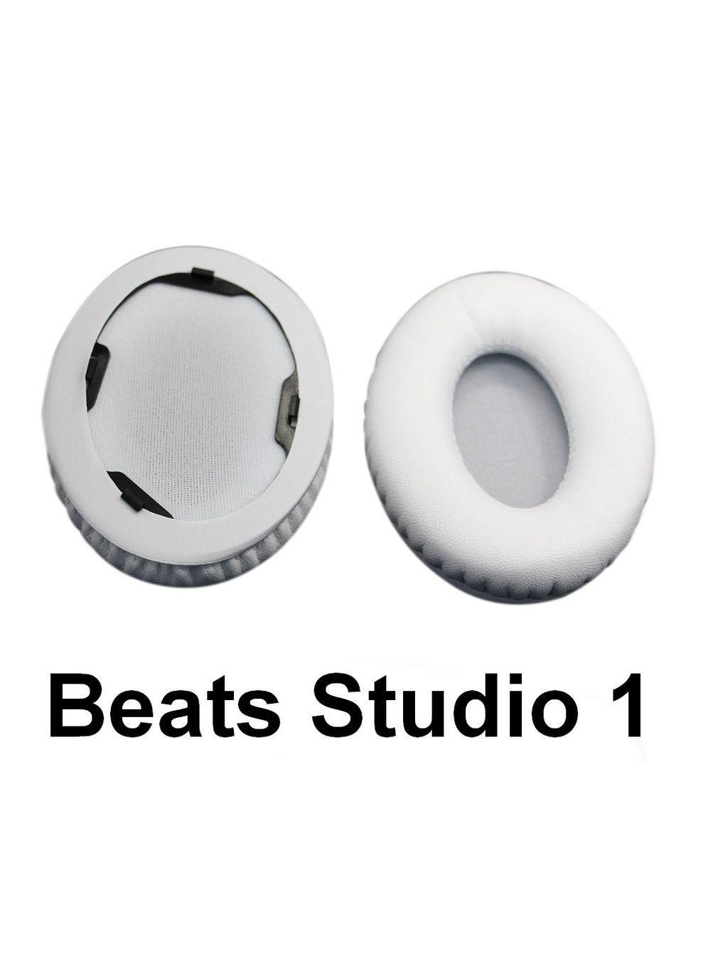 Амбушури + накладка на на наголов'ї Monster Studio 1 Білий Beats by dr. Dre (346058994)