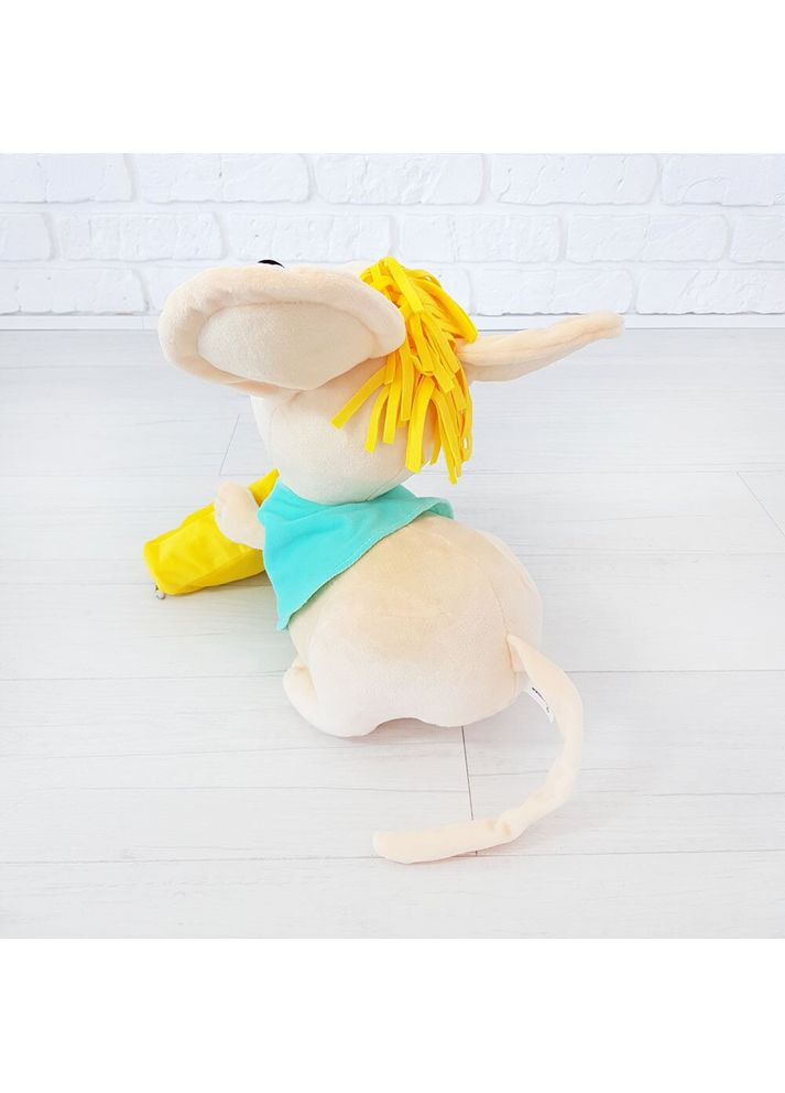 М'яка іграшка Мишеня Ральфі з мішечком для цукерок 27см (ZL115) Попелюшка (365547509)