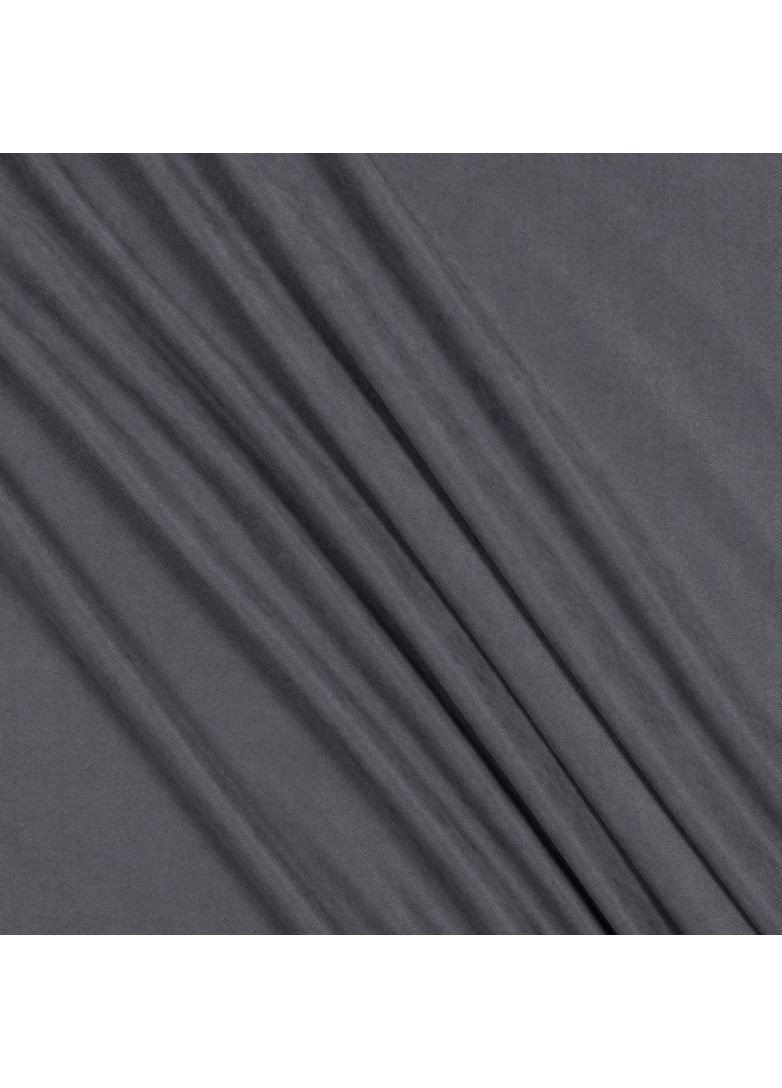 Штора Pivdenne нубук 200х270, 1 шт темно серый Турция 80340st однотонная No Brand (368766824)