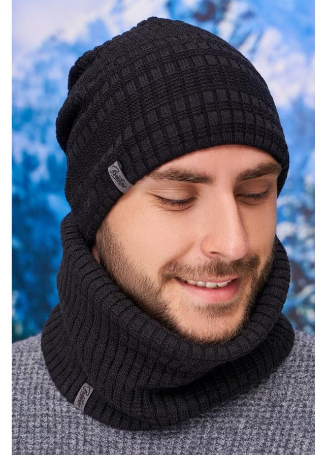 Чоловічий комплект «Кемпбел» із шарфом-бафом Braxton (360506740)