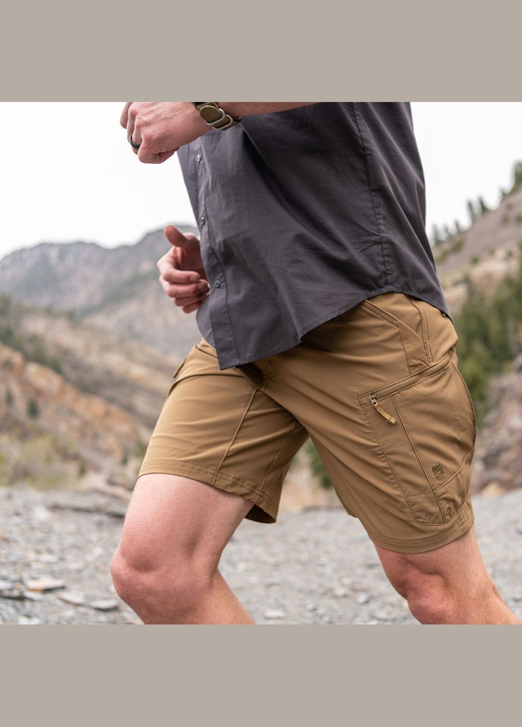 Шорти Trail 9.5 Shorts Badlands Tan 5.11 Tactical (315822377)