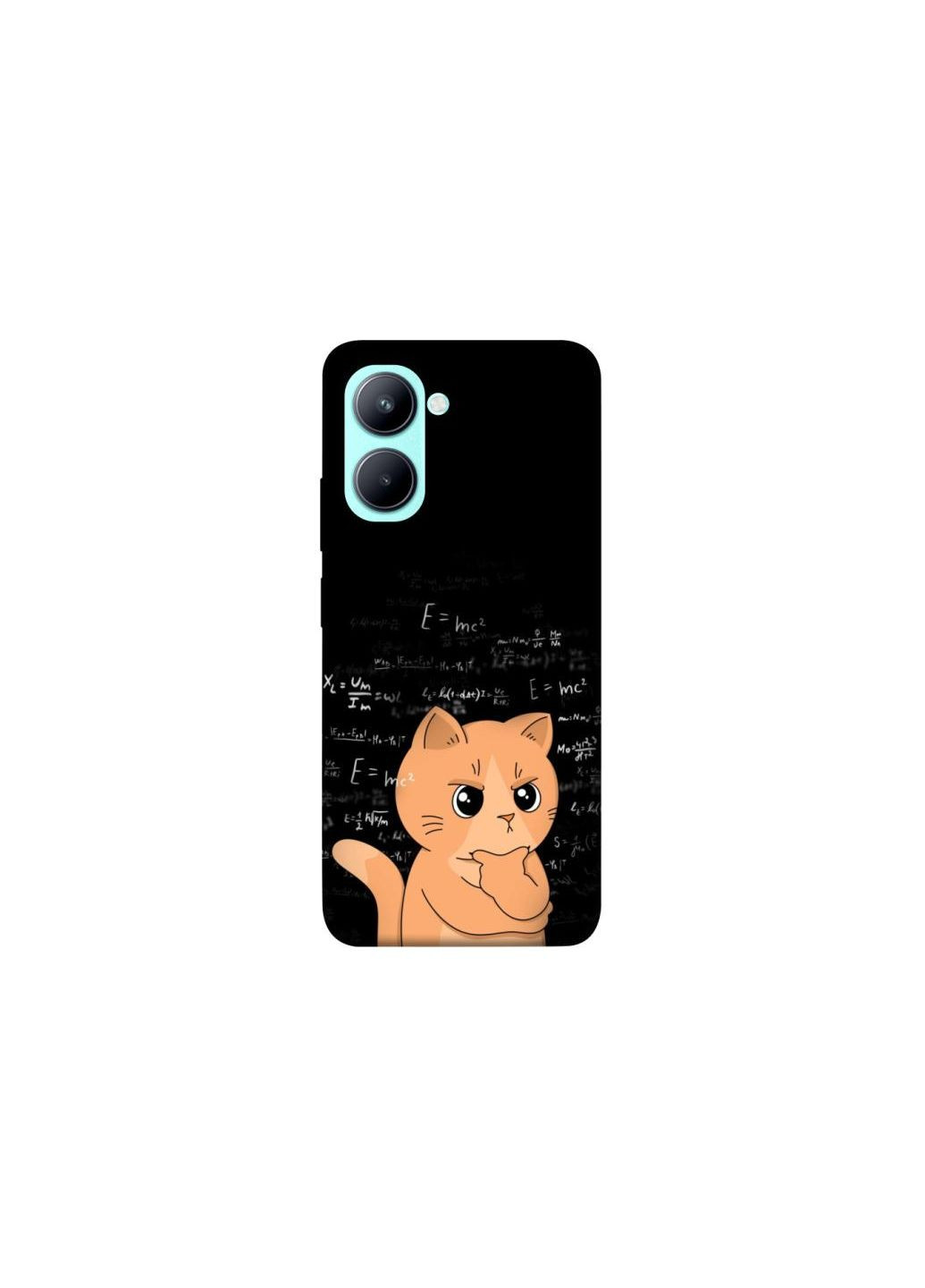 Чехол на Realme C33 Smart cat Frontalka (352223806)
