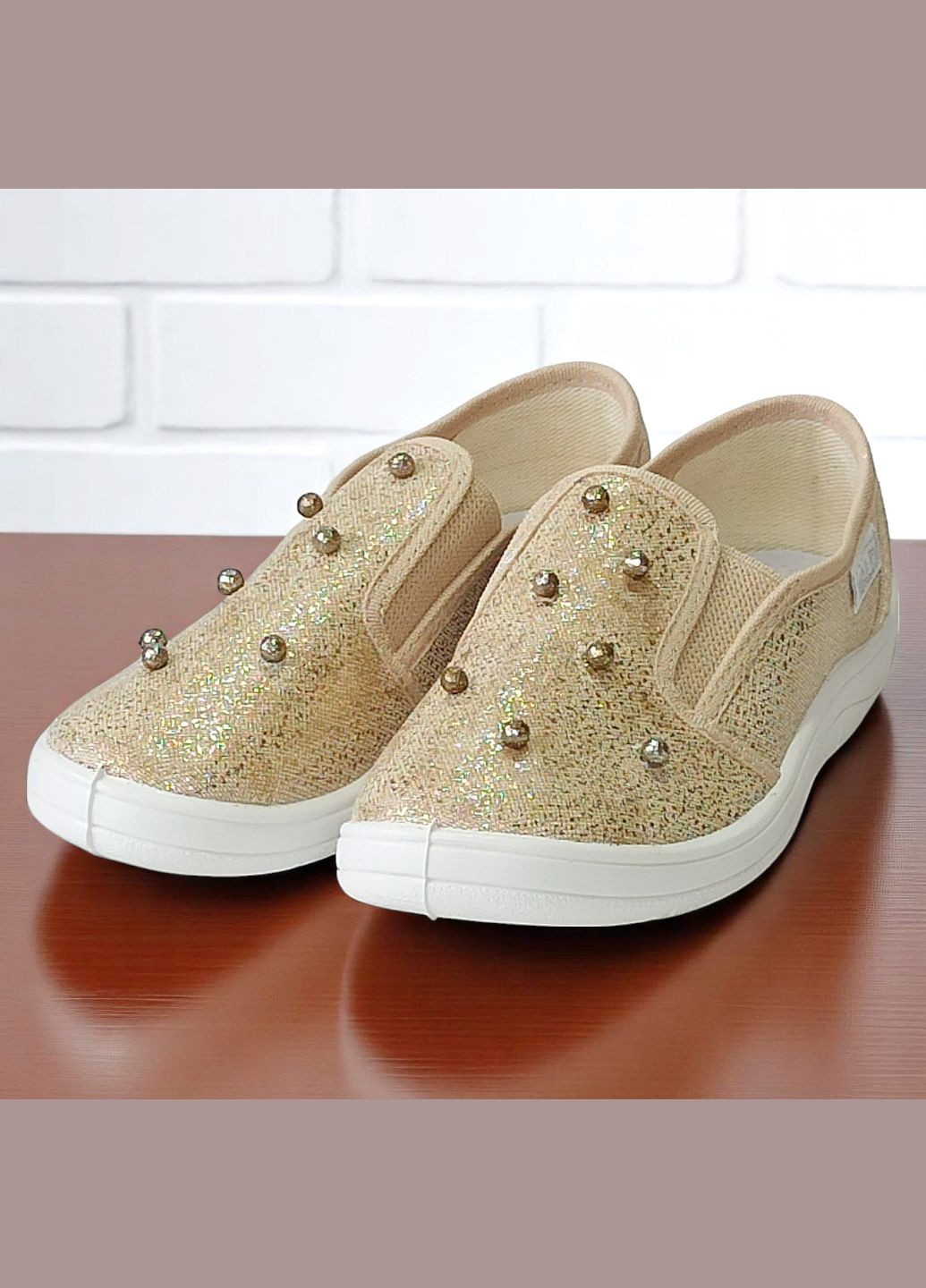 Ортопедичні сліпони для дівчаток текстильні тапочки капчики еспадрільї Waldi (342262956)