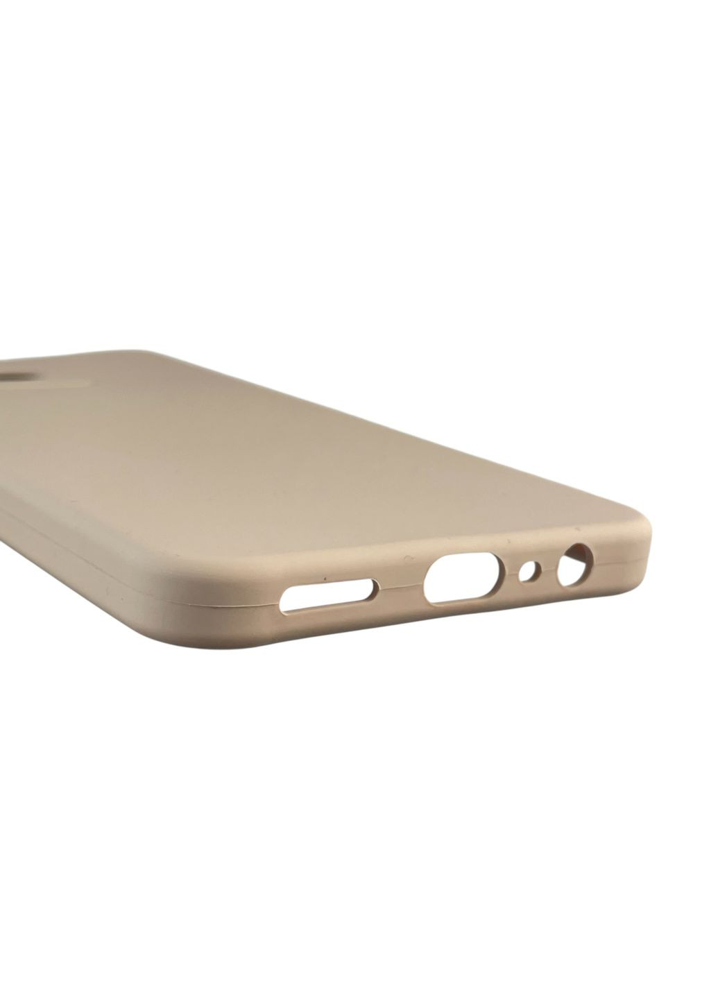 Чохол для Note 50 силіконовий з мікрофіброю нековзний на реалмі нот 50 пудровий Realme (366390364)