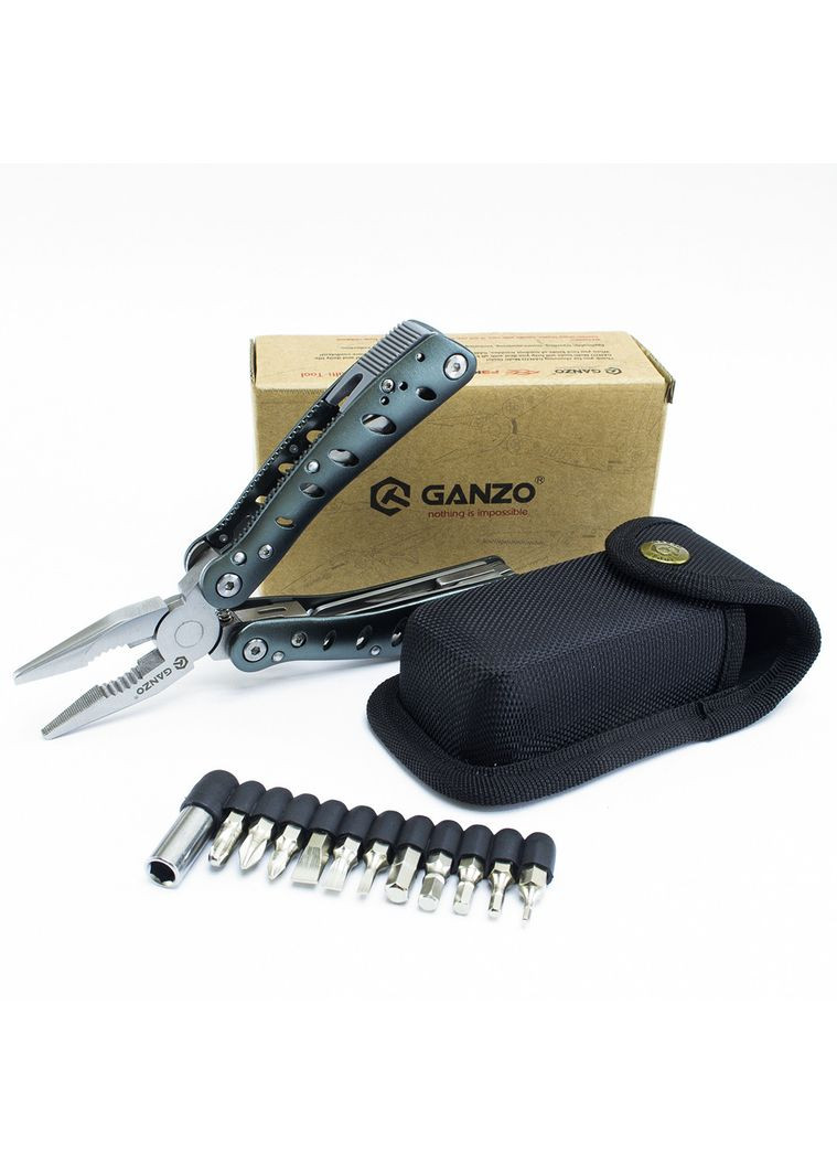 Мультитул Multi Tool многофункциональный набор мульти инструментов карманный нож G101-H (G205) Ganzo (363132414)
