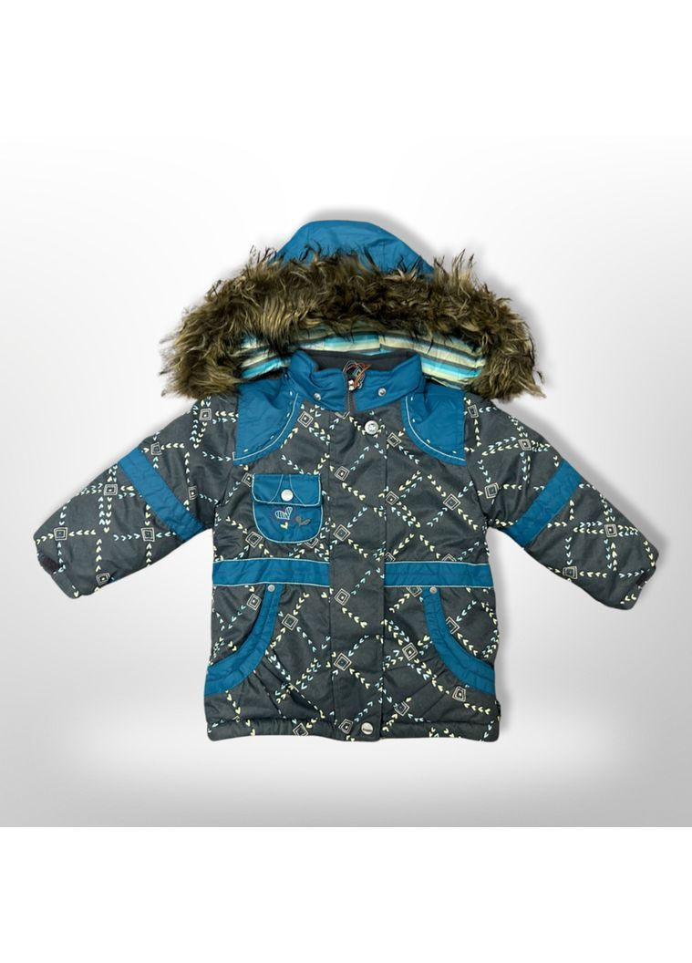Гірськолижний костюм: куртка та штани для дівчинки QuadriFoglio Графітово - синій (0109) Quadri foglio (365638216)