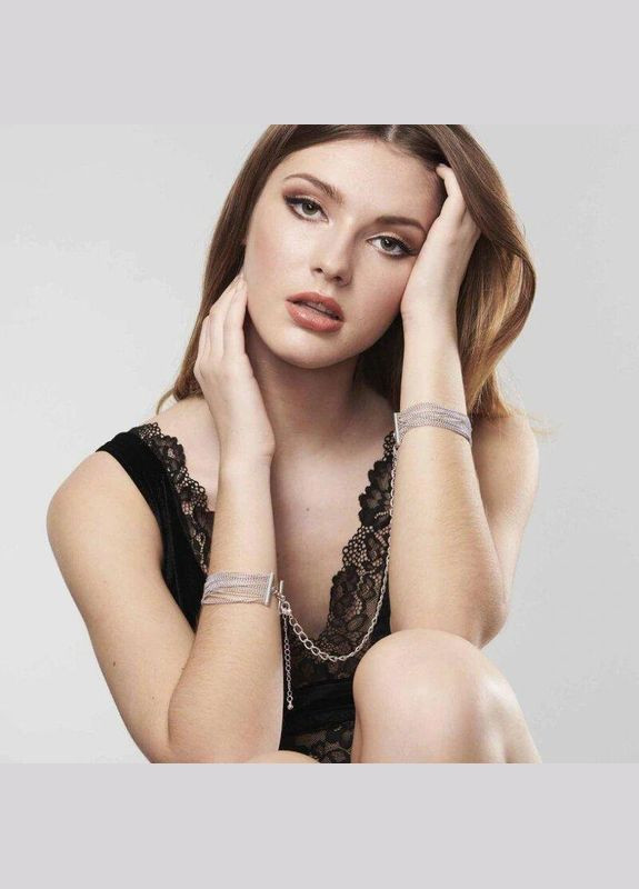 Браслети-наручники MAGNIFIQUE Bijoux Indiscrets, сріблясті No Brand (303903661)