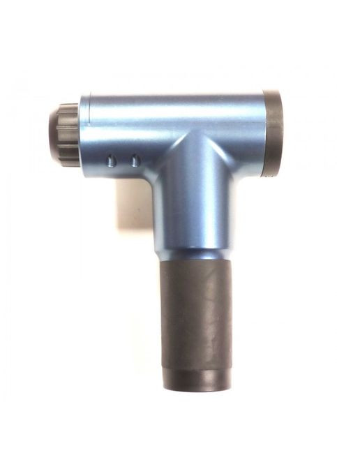 Массажер Аккумуляторный для тела мышечный портативный ручной 4 насадки Fascial Gun KH-320 Тёмно-Синий MDR No Brand (371794092)