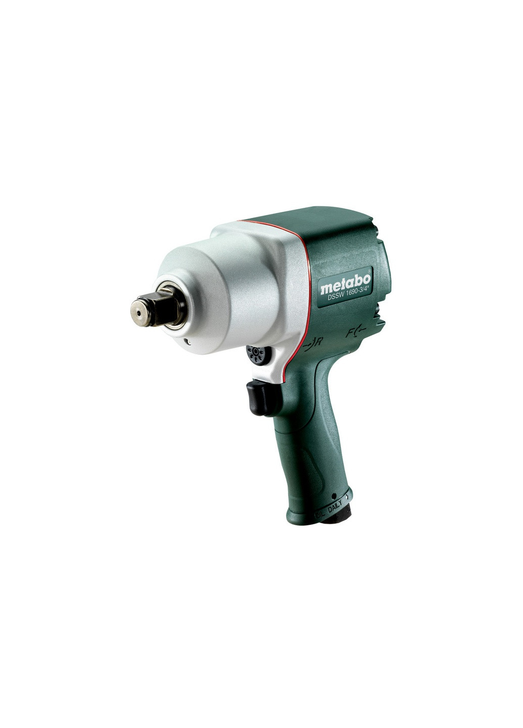 Ударний пневматичний гайковерт DSSW 1690-3/4" (Картон) 601550000 (8019) Metabo (295042707)