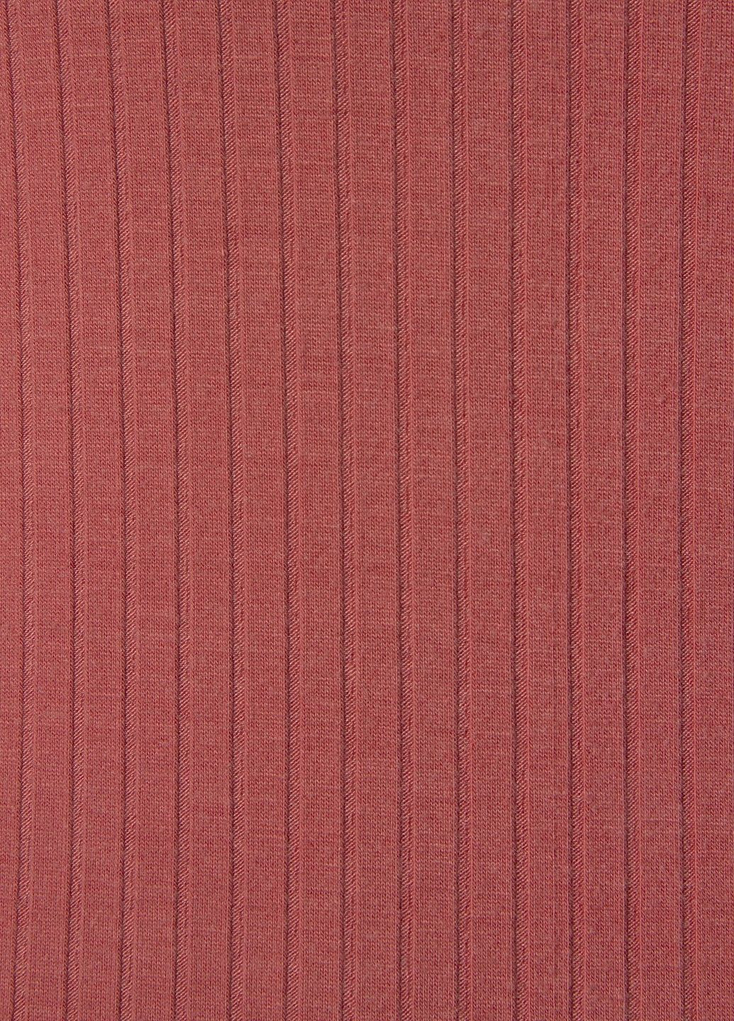 Терракотовое повседневный платье Lascana однотонное