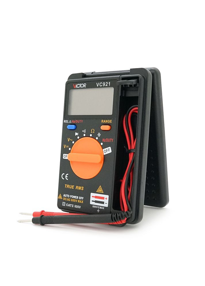 Мультиметр VC921, виміри: V, A, R, С, F, Hz Victor (370616292)